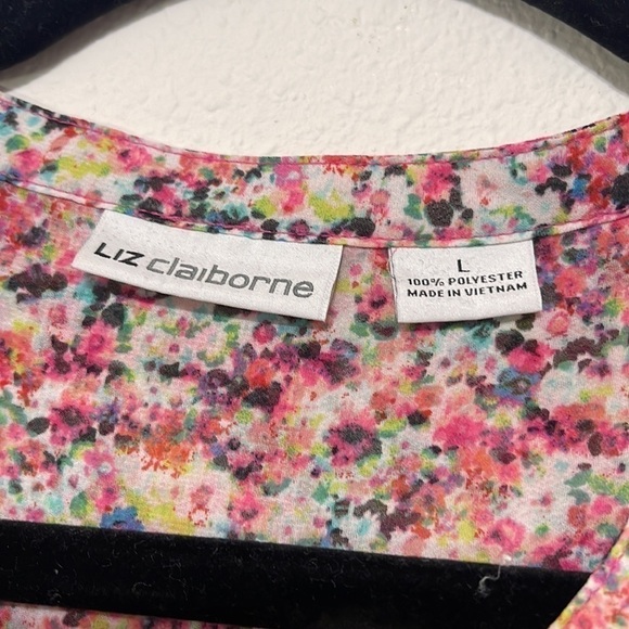 Liz Claiborne Blouse size L - Picture 2 of 5